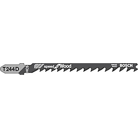 Stichsägeblatt T 244 D Gesamt-L.100mm Zahnt.4-5,2mm HCS 5