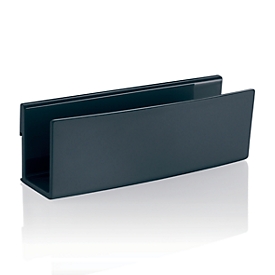 Stiftehalter Sigel Business, für Glasmagnetboards 3-5 mm, belastbar bis 500 g, magnetisch, hellgrau