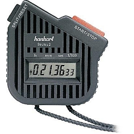 Stoppuhr Stratos 2 1/100 Sek.dig.HANHART