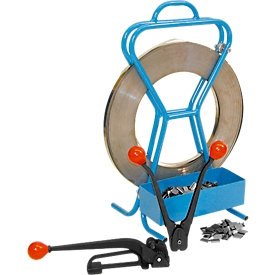 Strapping set with steel strap R, 16 mm