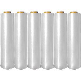 Stretchfolie, 430 mm x 300 m, 7 my, 6 Rollen
