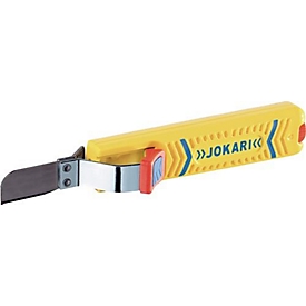 Stripmes Secura nr. 28G, totale lengte 170 mm, met gekromde snede, JOKARI