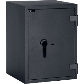 Strongroom cabinet FORMAT Gemini Pro 1, volume 41 l, security class 1, graphite gray RAL 7024