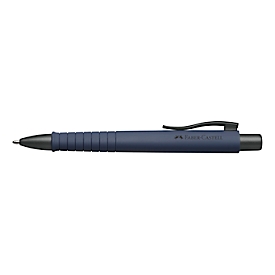 Stylo à bille rétractable Faber-Castell Poly Ball XB, recharge XB, bleu