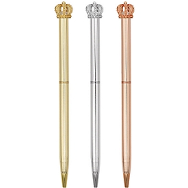 Stylo à bille ROOST avec couronne TSKY-B03 en présentoir, 30 pcs.
