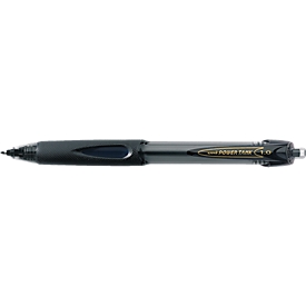 Stylo à bille Uni-ball Power Tank, noir, 12 pièces