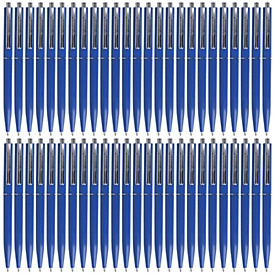Stylo à bille Westcott ALLTIME X20 bleu, encre indélébile ISO 12757-2, largeur de trait M, 50 pièces
