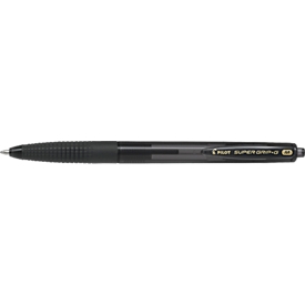 Stylo bille Pilot Super Grip G 2036, épaisseur de trait M, 12 p., noir