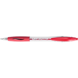 Stylo-bille rétractable Classic Atlantis® BIC®, rouge, 12 pièces
