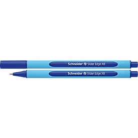 Stylos-billes Slider Edge, XB, bleu, 10 p.