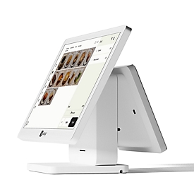 SumUP POS-Kassensystem SumUP Kasse, TSE-konform, 2 Displays, USB-C/WLAN/Bluetooth, weiß