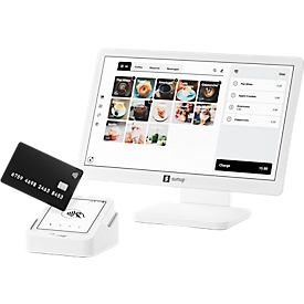 SumUp POS systeem POS Lite + Solo incl. TSE, kaartautomaat en laadstation
