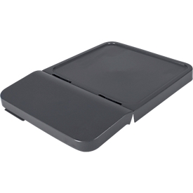 Sunware® deksel, voor Sigma Home transportbox met volume 45 &amp; 60 l, L 403 x B 570 x H 50 mm, gerecycled polypropeen, antraciet