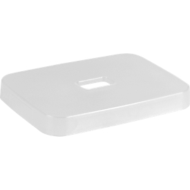 Sunware® lid, for Sigma Home Box with 2.5 l capacity, with handles, L 122 x W 171 x H 20 mm, recycled polypropylene, transparent