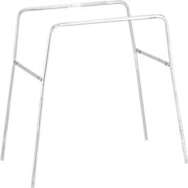 Support au sol pour réservoir de chasse d'eau 75 l, en tube d'acier galvanisé