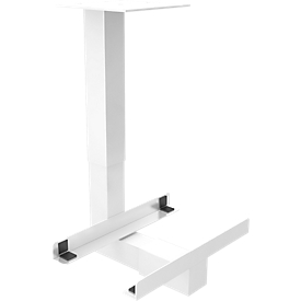 Support d'unité centrale pour bureau Topas Line, blanc