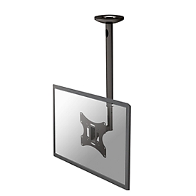 Support de plafond pour écran plat PLASMA-C060 NewStar, jusqu'à 40", hauteur ajustable, inclinable/pivotant, noir