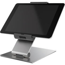 Support de tablette de table DURABLE, pour tablette 7-13",  orientable à 360°, inclinable et  rabattable