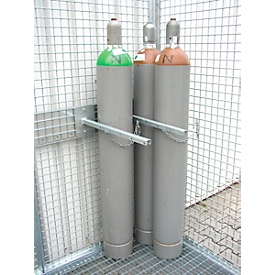 Support pour 3 bouteilles de gaz, capacité de charge 150 kg