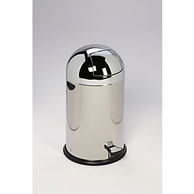 Support pour sacs poubelle VAR, 22 l, inox, avec pédale