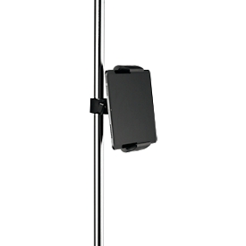 Support pour tablette Durable TOUGH CLAMP XL, pour 1 tablette de 7 à 13", montage sur étagères/tables, pivotant à 360°, inclinable/pivotant, avec pince, noir