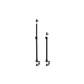 Support télescopique Kensington A1000, pince C, pour microphones/webcams/systèmes d'éclairage, réglable en hauteur, pivotant, noir
