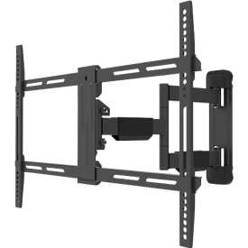 Support TV mural Neomounts by Newstar WL40-550BL16, pour écrans plats jusqu'à 65", jusqu'à 40 kg, inclinable et pivotant, VESA, noir