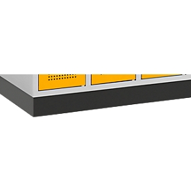 sur socle, noir, 630 mm de large