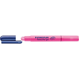 Surligneur Gel Staedtler, avec mine à la cire semblable à du gel, diamètre des mines 9 mm, rose