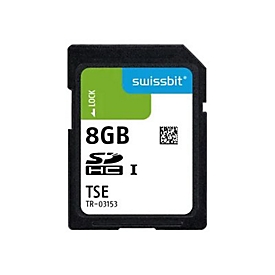 Swissbit TSE PS-45 - Flash-Speicherkarte - 8 GB - SD