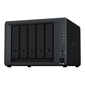 Synology Disk Station DS1522+ - NAS-Server - 5 Schächte - SATA 6Gb/s - RAID 0, 1, 5, 6, 10, JBOD - RAM 8 GB