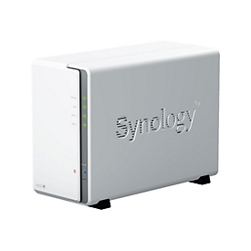 Synology Disk Station DS223J - NAS-Server - SATA 6Gb/s - RAID 0, 1, JBOD - RAM 1 GB - Gigabit Ethernet