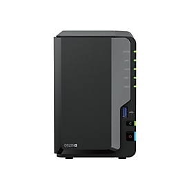 Synology Disk Station DS225+ - NAS-Server - SATA 6Gb/s - RAID 0, 1, JBOD - RAM 2 GB - Gigabit Ethernet / 2.5 Gigabit Ethernet