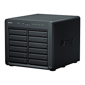 Synology Disk Station DS3617xsII - NAS-Server - 12 Schächte - SATA 6Gb/s - RAID 0, 1, 5, 6, 10, JBOD, RAID F1 - RAM 16 GB