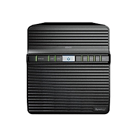 Synology Disk Station DS423 - NAS-Server - 4 Schächte - SATA 6Gb/s - RAID JBOD, 0, 1, 5, 6, 10 - RAM 2 GB