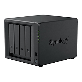 Synology Disk Station DS423+ - NAS-Server - 4 Schächte - SATA 6Gb/s - RAID RAID 0, 1, 5, 6, 10, JBOD - RAM 2 GB