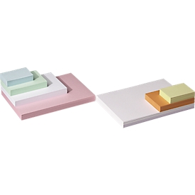 Systeemkaarten, gelinieerd, papier, 100 stuks, geel, A7