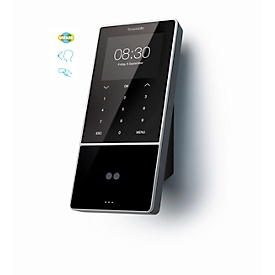Système de pointage TimeMoto TM-838 SC MIFARE, solution complète, jusqu'à 2000 utilisateurs, ID par RFID/MIFARE/PIN/Face, USB/LAN/WLAN, 5 cartes RFID