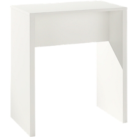 Table haute POINT, l. 1000 x P 600 x H 1125 mm, blanc