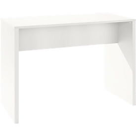 Table haute POINT, l. 1600 x P 600 x H 1125 mm, blanc