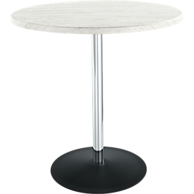 Table Lena, H 760 x Ø 800 mm, gris vintage 