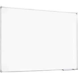 Tableau blanc 2000 MAULpro, cadre alu argenté, 1000 x 1500 mm, surface laquée