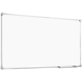 Tableau blanc 2000 MAULpro, cadre alu argenté, 900 x 600 mm, surface laquée