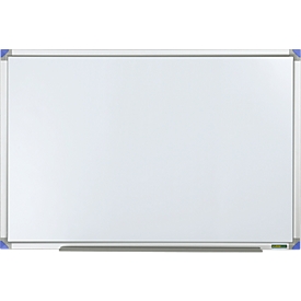 Tableau blanc 90120 - cadre alu - surface plastifiée - l. 1200 x H 900 mm - notre marque Schäfer Shop Select