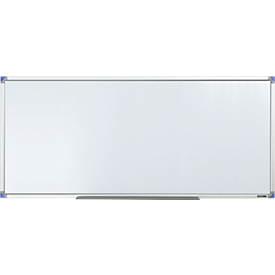 Tableau blanc 9018 - cadre alu - surface plastifiée - l. 1800 x H 900 mm - notre marque Schäfer Shop Select