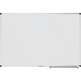 Tableau blanc Legamaster UNITE PLUS, magnétique, support pour marqueurs, L 900 x P 12,6 x H 600 mm, acier céramique émaillé, blanc