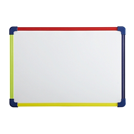 Tableau blanc Maul - laqué -magnétique - portable - l. 400 x H 350 mm