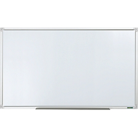 Tableau blanc pivotant et mobile - utilisable des 2 côtés - laqué - l. 1500 x H 1000 mm - notre marque Schäfer Shop Select 