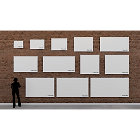 Tableau blanc PREMIUM PLUS Legamaster - acier émaillé - l. 1000 x H 750 mm - avec auget