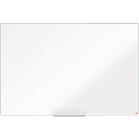 Tableau blanc Prestige nobo - cadre alu - surface Nano Clean - l. 1500 x H 1000 mm - avec auget